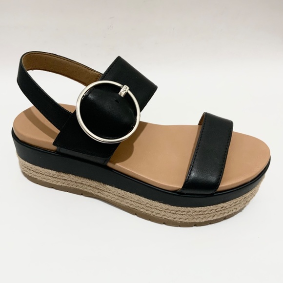 UGG Black Platform Sandals - Picture 4 of 6